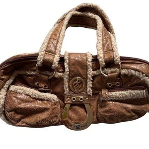 Rocawear Sherpa Brown Purse